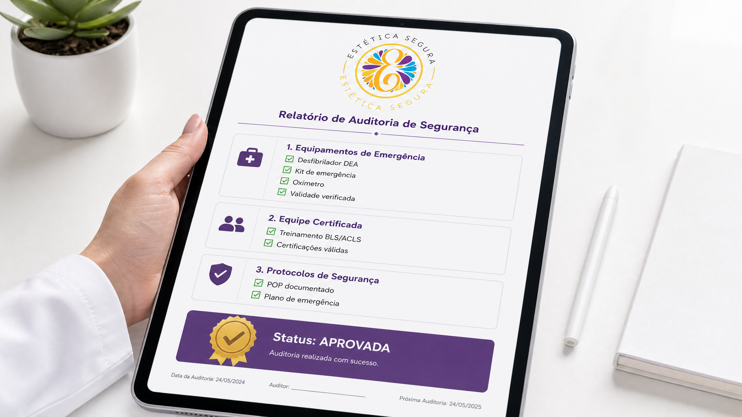 Relatório de auditoria de segurança